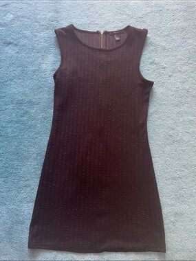Forever 21 Black Sleeveless Knit Mini Dress